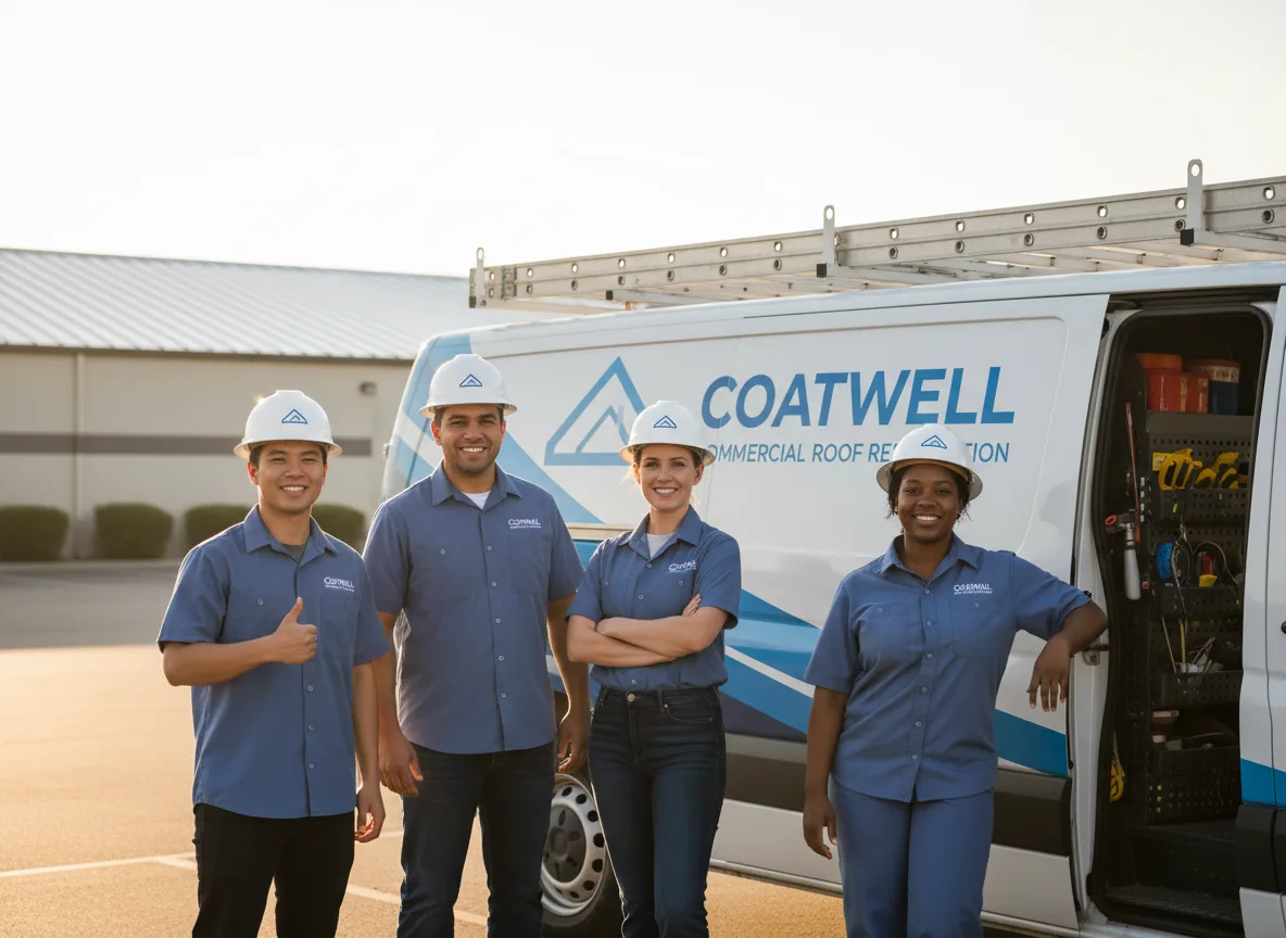 Commercial roof coating company in Caledonia, IL